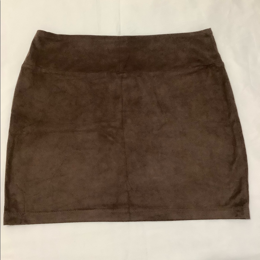 Top 10 vintage brown pull on mini skirt Size S ( W518)